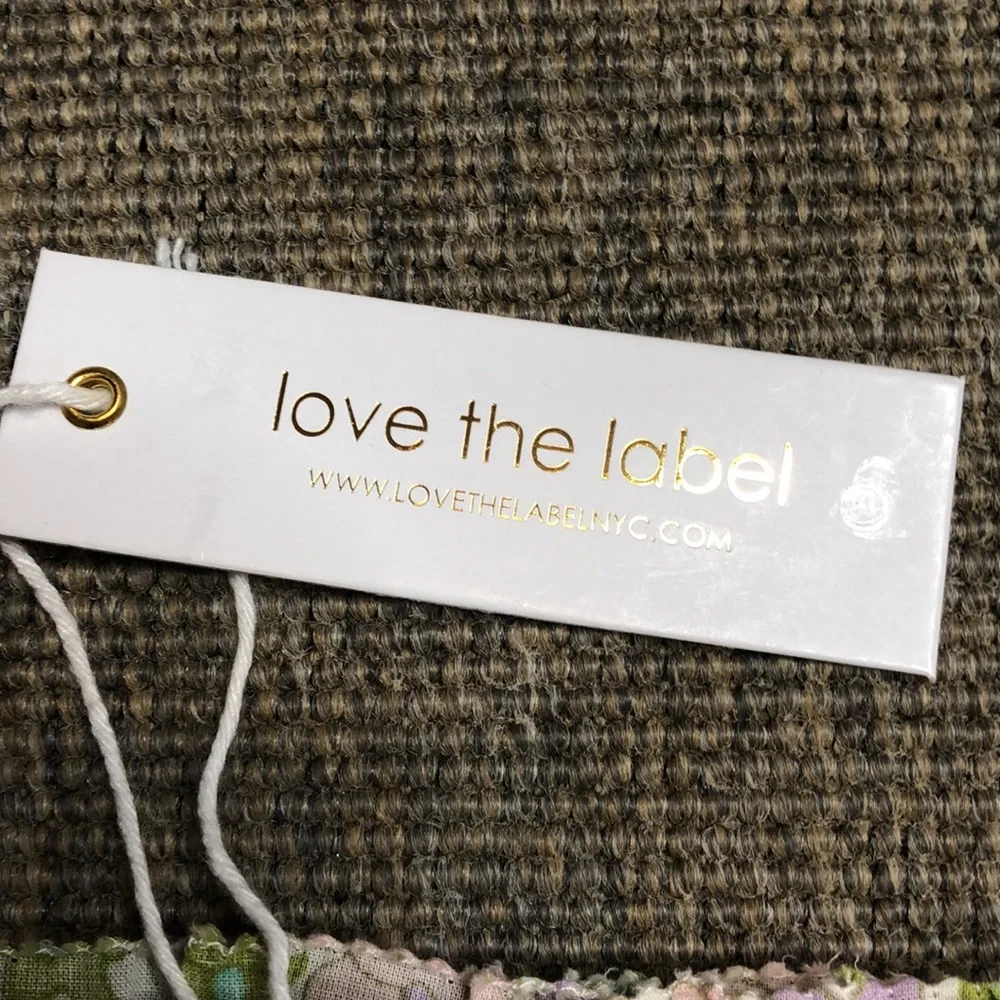NWT Love the Label Ines Ivory Smocked Bodice Tank size Xs - Picture 6 of 8